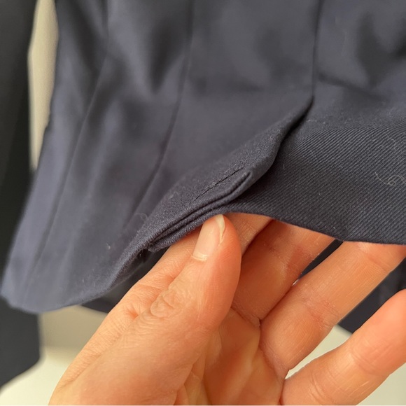 H&M Navy Blue Blazer Size 4 - Picture 6 of 8